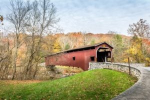 The Lehigh Vallry Covered Bridge Tour is a great way to spend a day outdoors
